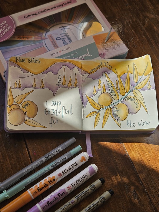 Estuche de diario Happiness